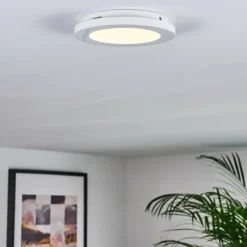 hofstein Plafonnier Siguna LED Blanc, 1 lumière