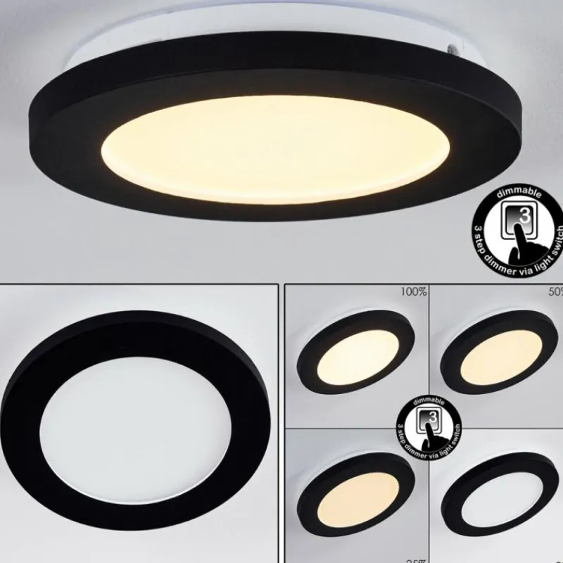 hofstein Plafonnier Siguna LED Blanc, 1 lumière