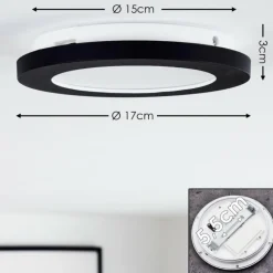 hofstein Plafonnier Siguna LED Blanc, 1 lumière