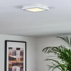 hofstein Plafonnier Siguna LED Blanc, 1 lumière