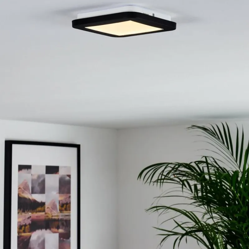 hofstein Plafonnier Siguna LED Blanc, 1 lumière