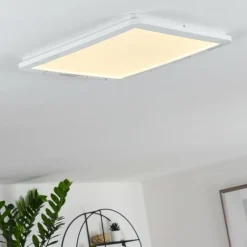 hofstein Plafonnier Siguna LED Blanc, 1 lumière