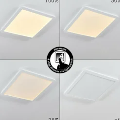 hofstein Plafonnier Siguna LED Blanc, 1 lumière