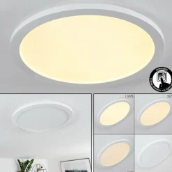 hofstein Plafonnier Siguna LED Blanc, 1 lumière