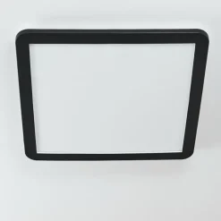 hofstein Plafonnier Siguna LED Noir, Blanc, 1 lumière