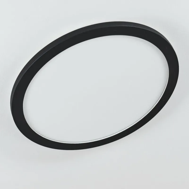 hofstein Plafonnier Siguna LED Noir, Blanc, 1 lumière