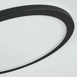 hofstein Plafonnier Siguna LED Noir, Blanc, 1 lumière