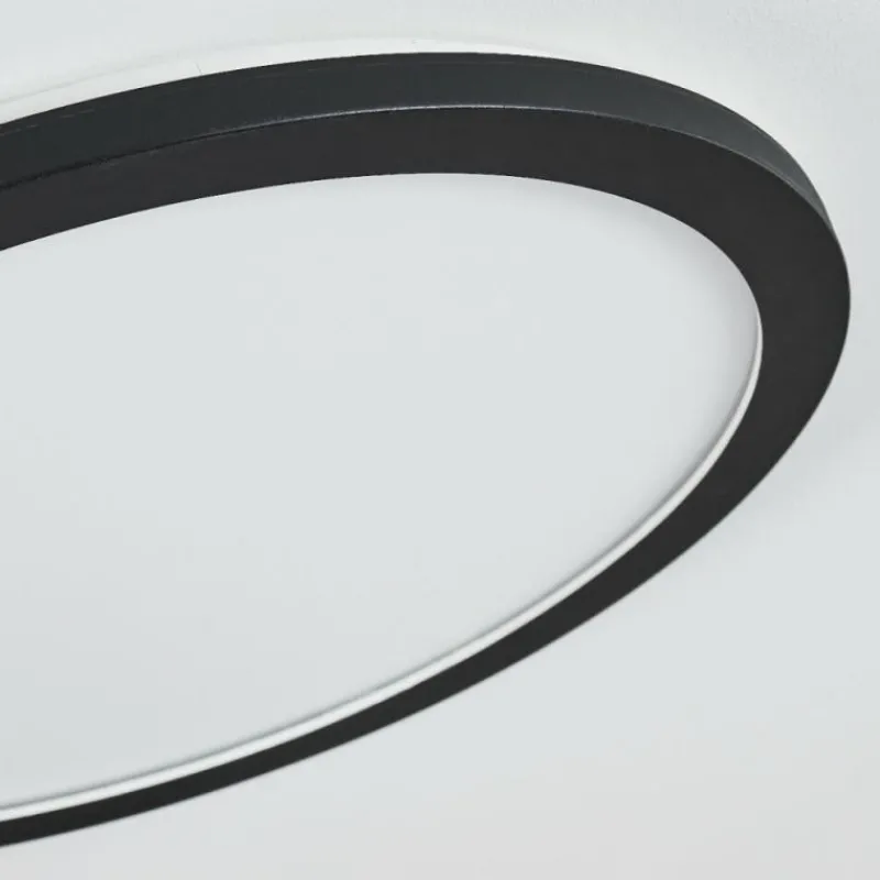 hofstein Plafonnier Siguna LED Noir, Blanc, 1 lumière