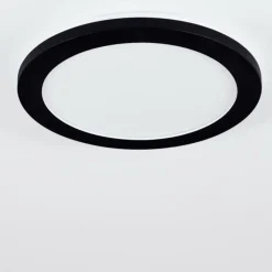 hofstein Plafonnier Siguna LED Noir, 1 lumière