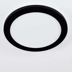 hofstein Plafonnier Siguna LED Noir, 1 lumière