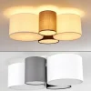 Lampes En Tissu-hofstein Plafonnier Skelbaek Blanc, 4 lumières