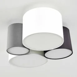 Lampes En Tissu-hofstein Plafonnier Skelbaek Blanc, 4 lumières