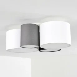 Lampes En Tissu-hofstein Plafonnier Skelbaek Blanc, 4 lumières