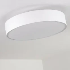 Lampes En Tissu-hofstein Plafonnier Skelbaek Nickel mat, 5 lumières