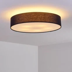 Lampes En Tissu-hofstein Plafonnier Skelbaek Nickel mat, 5 lumières
