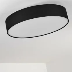 Lampes En Tissu-hofstein Plafonnier Skelbaek Nickel mat, 5 lumières