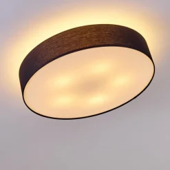 Lampes En Tissu-hofstein Plafonnier Skelbaek Nickel mat, 5 lumières