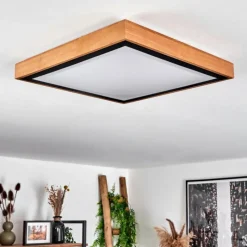 hofstein Plafonnier Sobredo LED Écru, Noir, 1 lumière