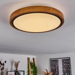 hofstein Plafonnier Sobredo LED Écru, Noir, Blanc, 1 lumière