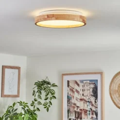 Luminaires Scandinaves-hofstein Plafonnier Sofo LED Blanc, 1 lumière