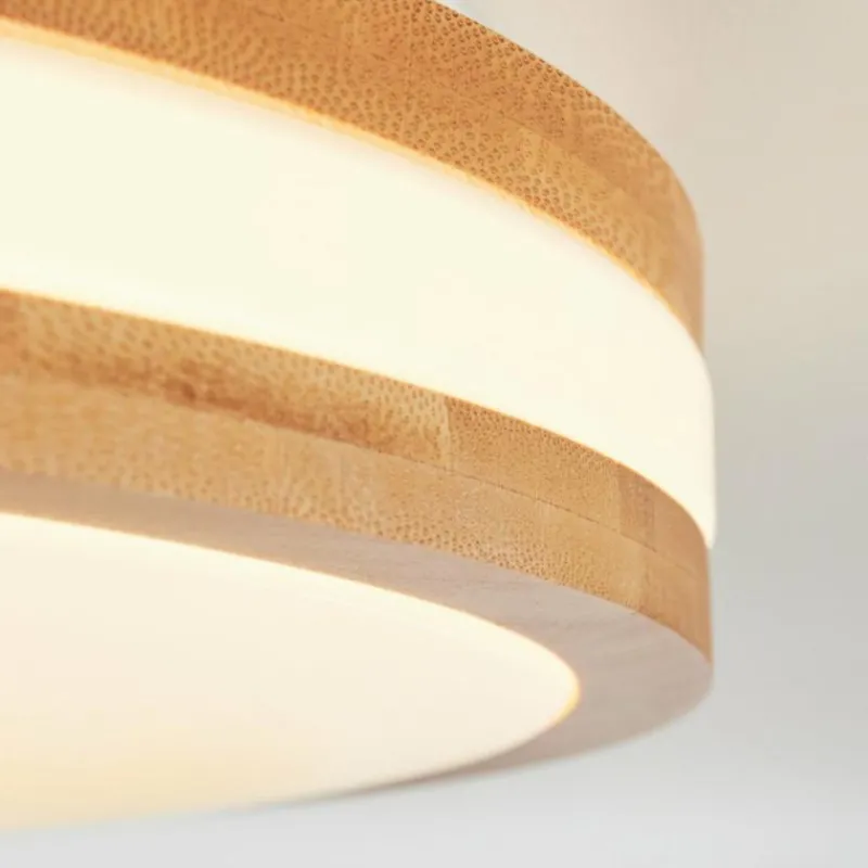 Luminaires Scandinaves-hofstein Plafonnier Sofo LED Blanc, 1 lumière, Télécommandes