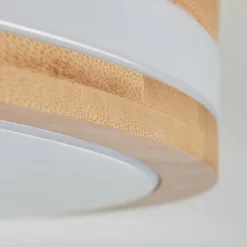 Luminaires Scandinaves-hofstein Plafonnier Sofo LED Blanc, 1 lumière, Télécommandes