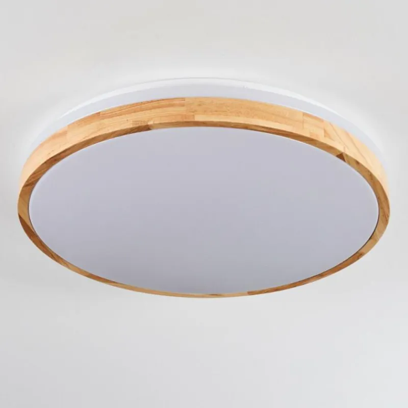 Luminaires Scandinaves-hofstein Plafonnier Sofo LED Blanc, 1 lumière, Télécommandes