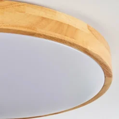 Luminaires Scandinaves-hofstein Plafonnier Sofo LED Blanc, 1 lumière, Télécommandes