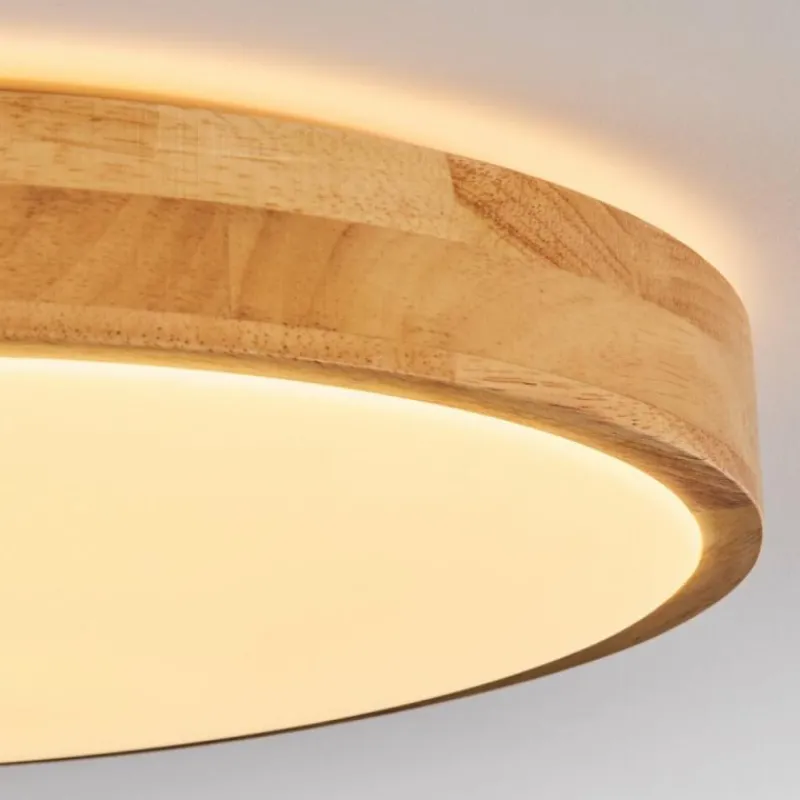 Luminaires Scandinaves-hofstein Plafonnier Sofo LED Blanc, 1 lumière, Télécommandes