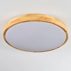 Luminaires Scandinaves-hofstein Plafonnier Sofo LED Blanc, 1 lumière, Télécommandes