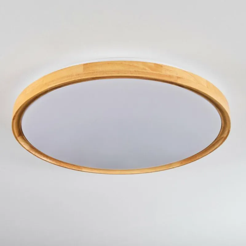 Luminaires Scandinaves-hofstein Plafonnier Sofo LED Blanc, 1 lumière, Télécommandes