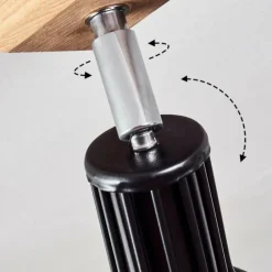 Luminaires Scandinaves-hofstein Plafonnier Sognefest Brun, Chrome, 4 lumières