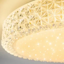 hofstein Plafonnier Soppero LED Blanc, 1 lumière* Éclairage Led