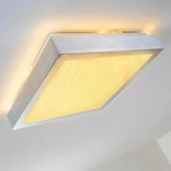hofstein Plafonnier Sora Star LED Blanc, 1 lumière