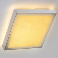 hofstein Plafonnier Sora Star LED Blanc, 1 lumière