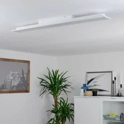 hofstein Plafonnier Sordos LED Blanc, 1 lumière, Détecteur de mouvement