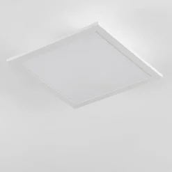 hofstein Plafonnier Sordos LED Blanc, 1 lumière, Détecteur de mouvement