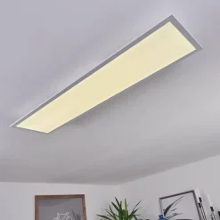 hofstein Plafonnier Sordos LED Blanc, 1 lumière, Détecteur de mouvement