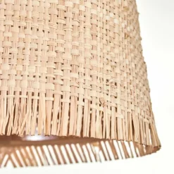 Luminaires Scandinaves-hofstein Plafonnier Soungou Écru, Noir, 4 lumières