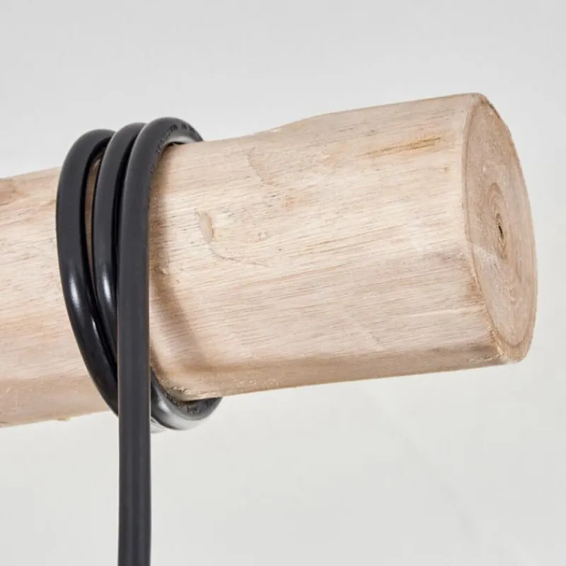 Luminaires Scandinaves-hofstein Plafonnier Soungou Écru, Noir, 3 lumières