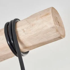 Lampes En Tissu-hofstein Plafonnier Soungou Écru, Noir, 3 lumières