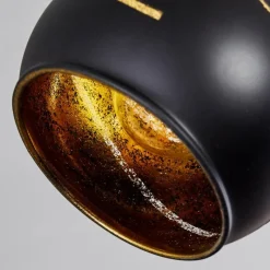 hofstein Plafonnier Southwest Or, Noir, 3 lumières