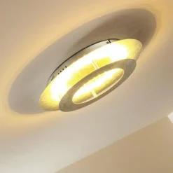 hofstein Plafonnier Springdale LED Argenté, 11 lumières* Éclairage Led