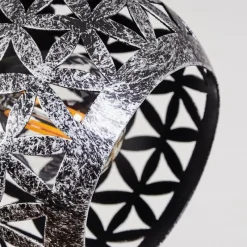 Lampes Industrielles-hofstein Plafonnier Stavik Noir, Argenté, 3 lumières