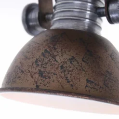 Lampes Industrielles-Luminaires Steinhauer Plafonnier Steinhauer Brooklyn Brun, 1 lumière