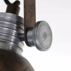 Lampes Industrielles-Luminaires Steinhauer Plafonnier Steinhauer Brooklyn Brun, 1 lumière