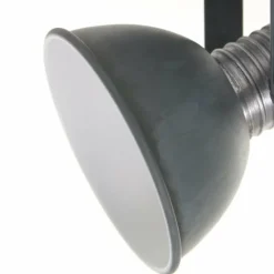 Lampes Industrielles-Luminaires Steinhauer Plafonnier Steinhauer Brooklyn Gris, 1 lumière