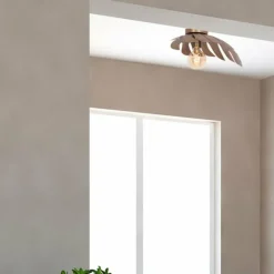 Style Boho-Chic-Luminaires Steinhauer Plafonnier Steinhauer Feuilleter Bronze, 1 lumière