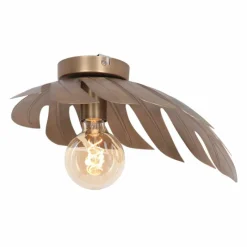 Style Boho-Chic-Luminaires Steinhauer Plafonnier Steinhauer Feuilleter Bronze, 1 lumière