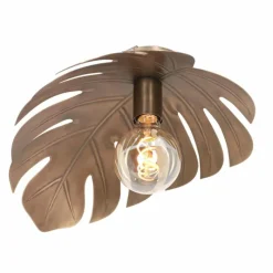 Style Boho-Chic-Luminaires Steinhauer Plafonnier Steinhauer Feuilleter Bronze, 1 lumière
